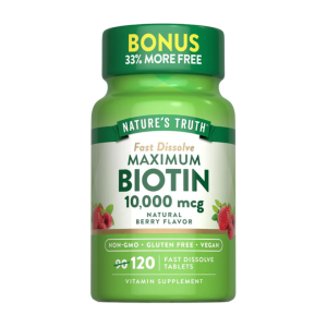 NT BIOTIN 10,000MCG 120TAB