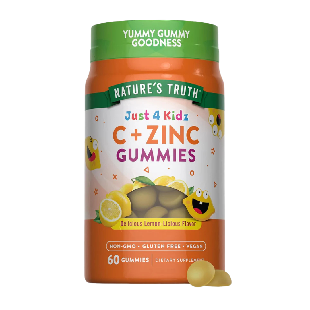 NT KIDS C+ZINC 60GUM