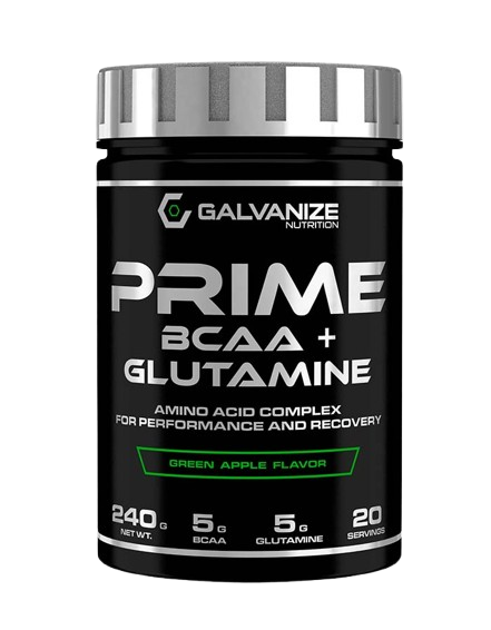 GALVANIZE PRIME BCAA+GLUTAMINE 240G G.APLE
