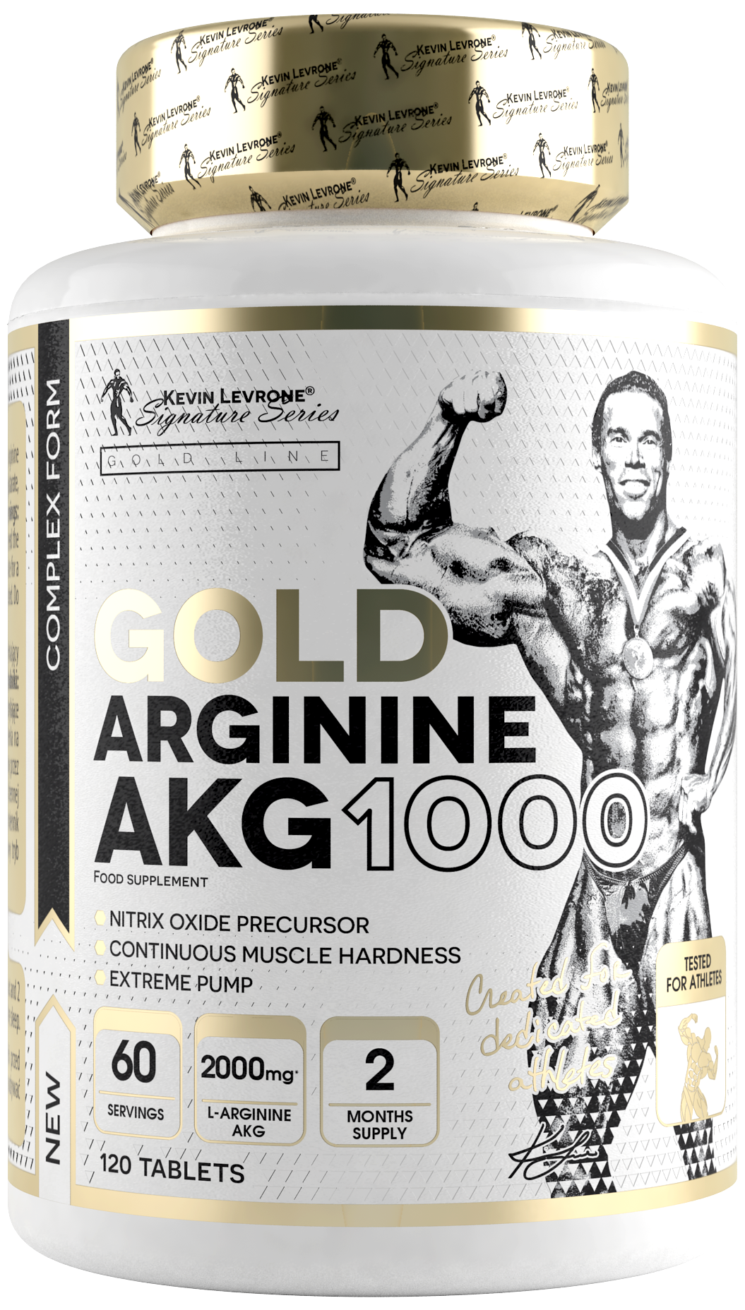 KEVIN LEVRONE GOLD ARGININE AKG 1000 120TAB