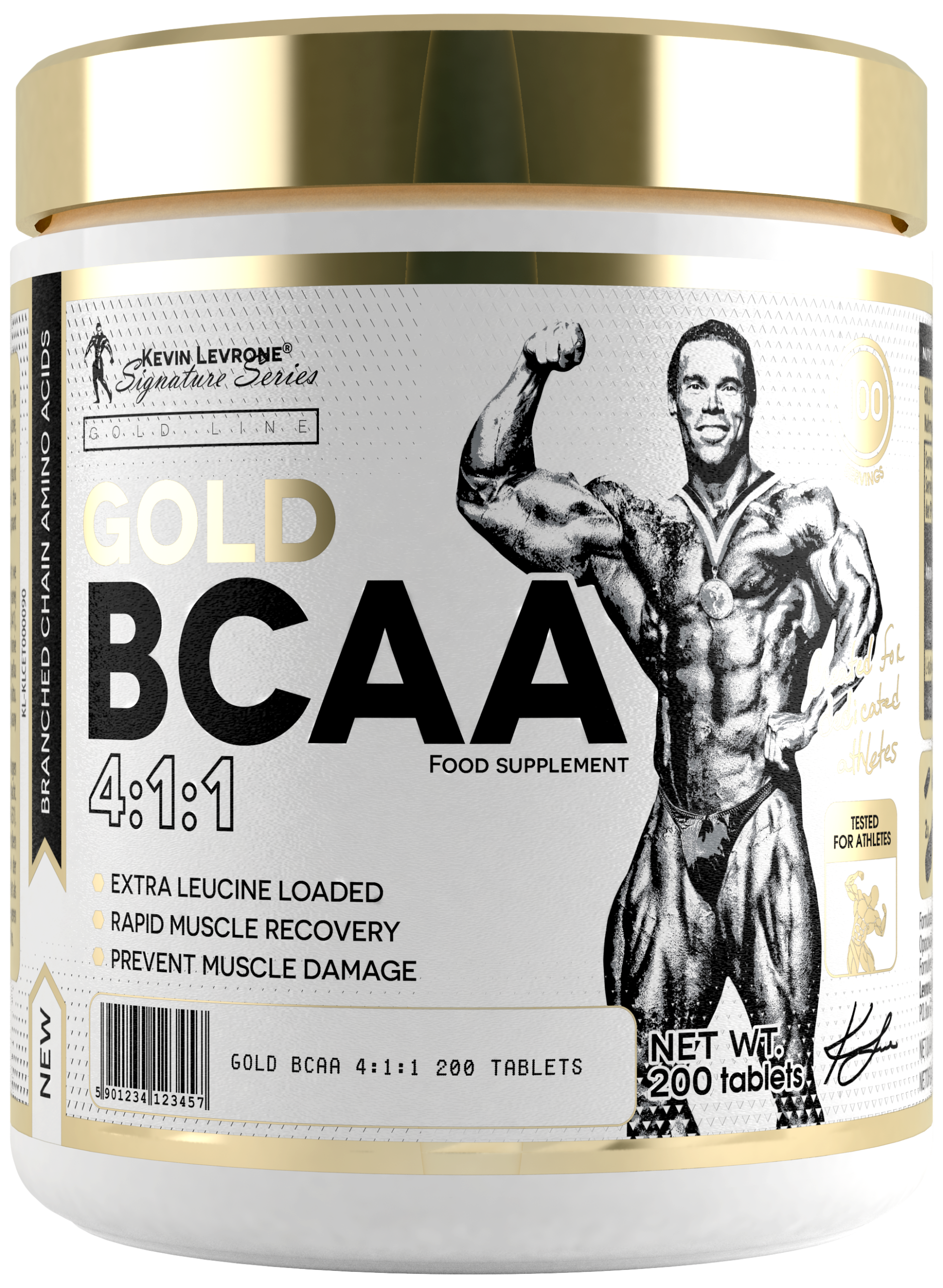 KEVIN LEVRONE GOLD BCAA 4:1:1 200TABS