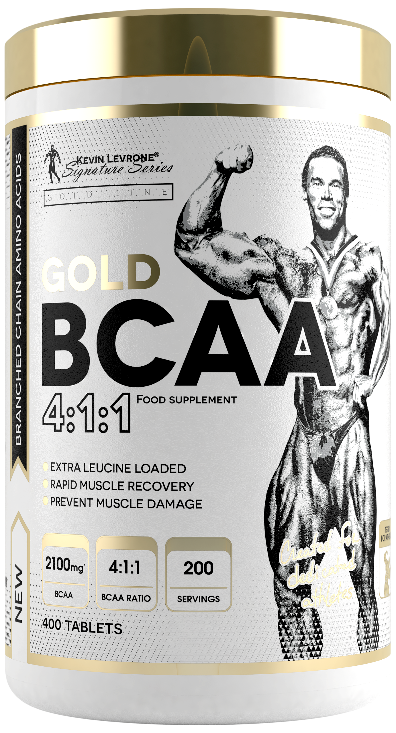 KEVIN LEVRONE GOLD BCAA 4:1:1 400TABS