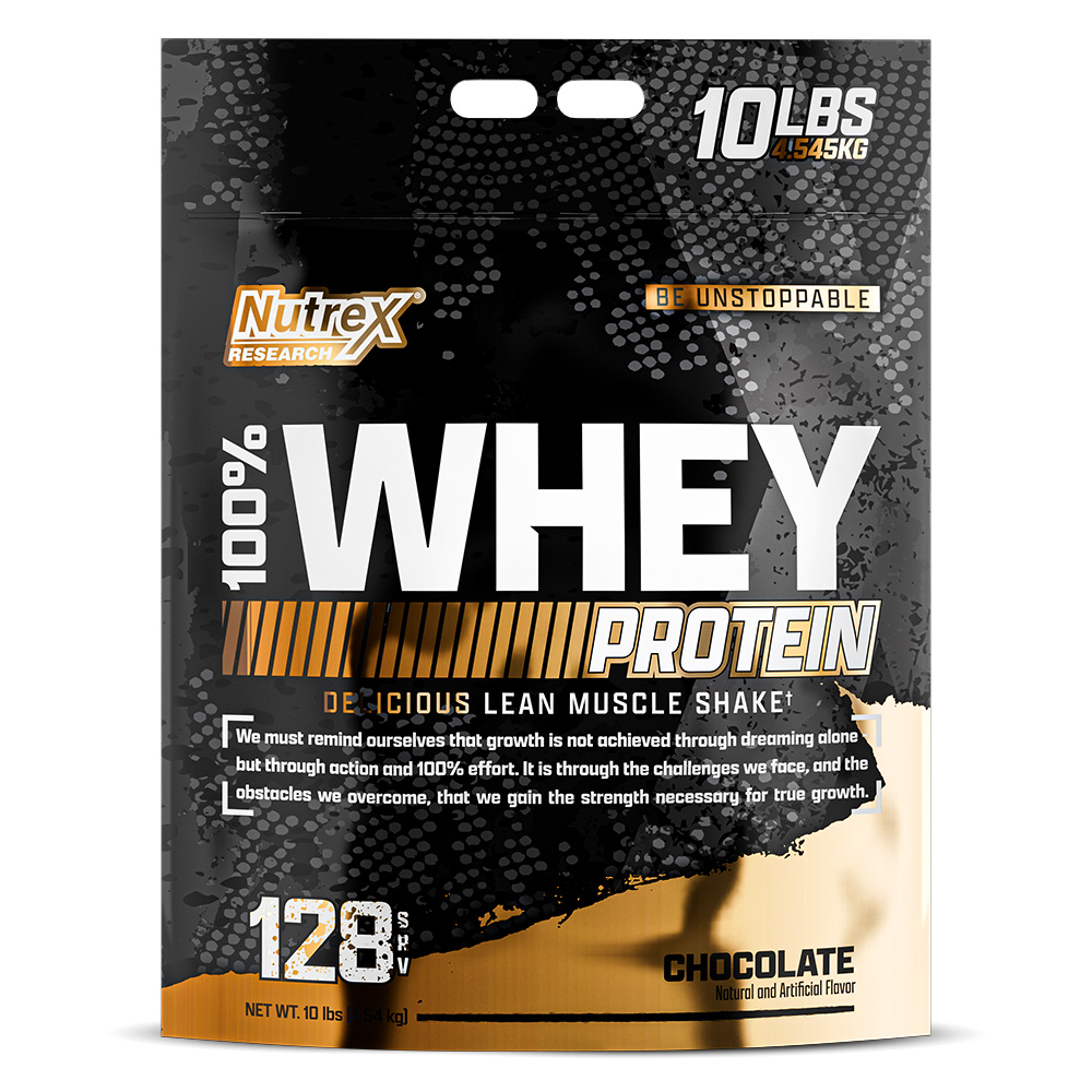 Nutrex Research whey Protein Chocolate 10lb