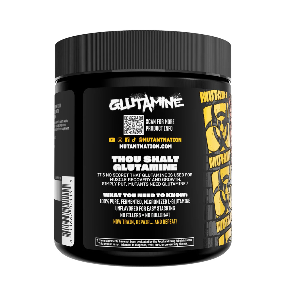 MUTANT GLUTAMINE UNFLAVOR 300G - Image 3