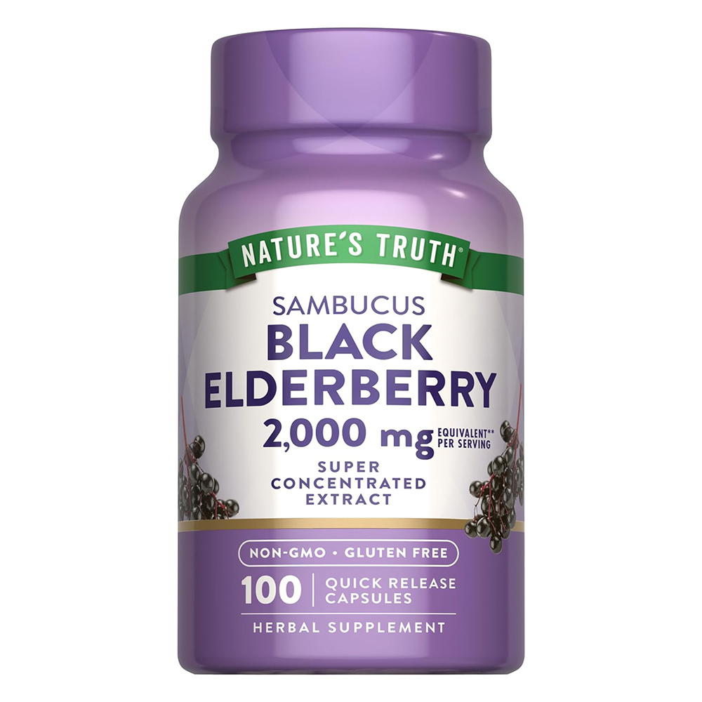 NT ELDERBERRY 100CAP