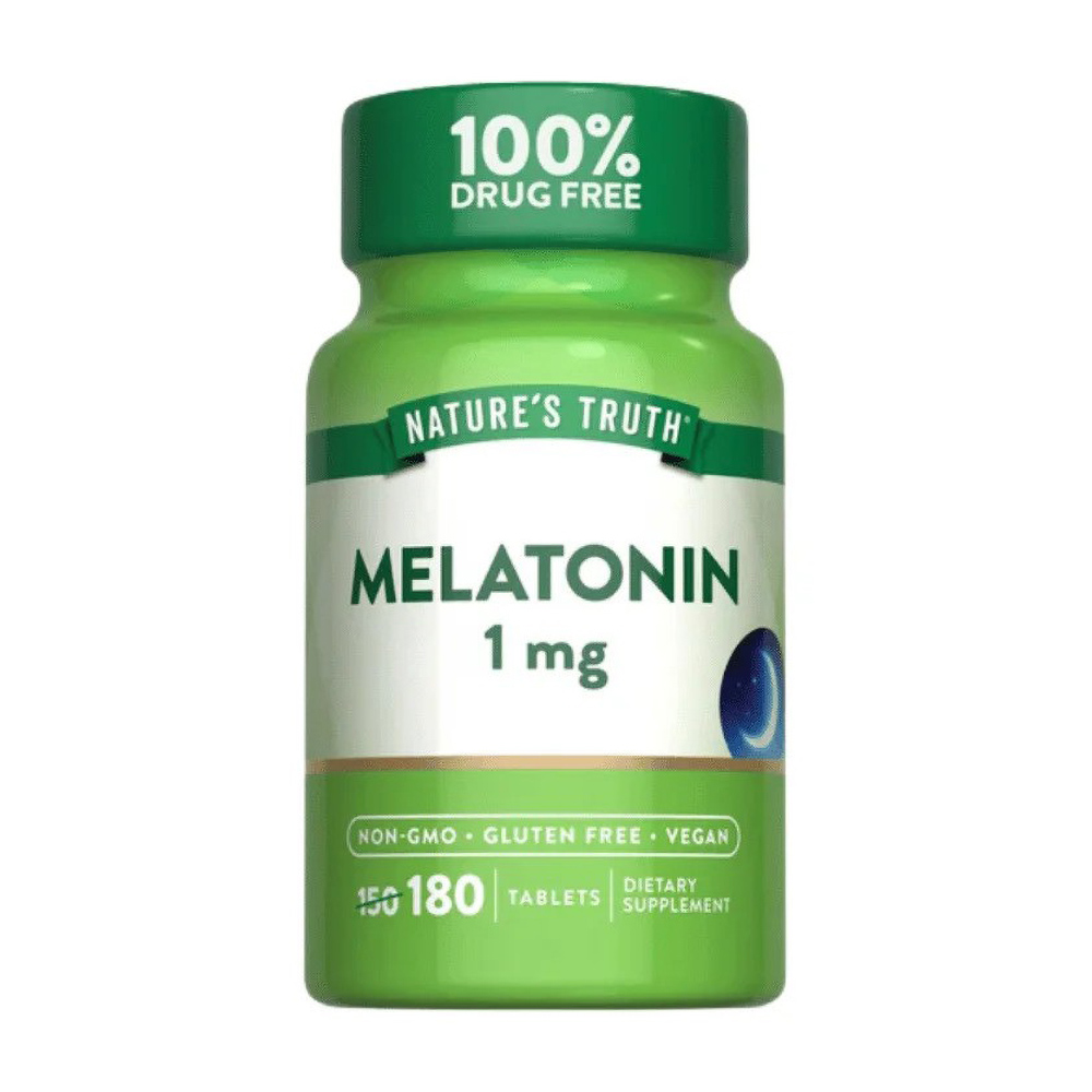 NT MELATONIN 1MG 180CAP