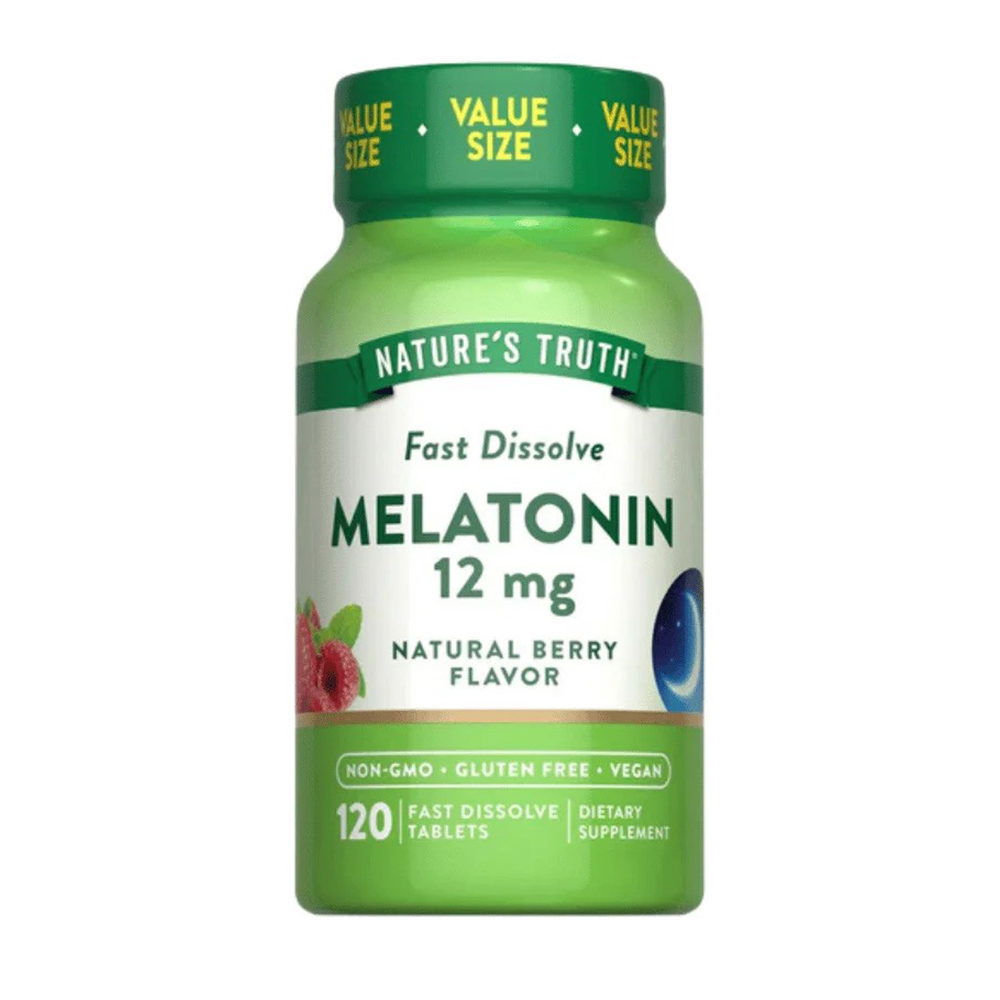 NT MELATONIN 12MG 120CAP
