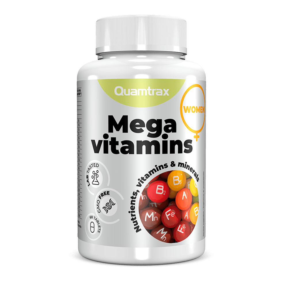 Quamtrax Mega-Vitamins-120tabs